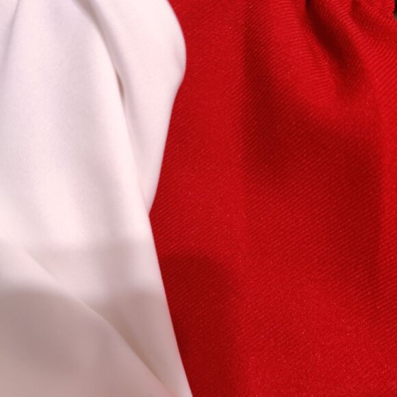 Donnkenny 14P Red Pull-On Pants Petite Classic Fit Trousers Vintage 2000 Retro - Picture 6 of 6